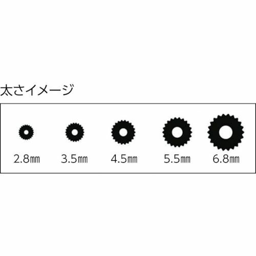 【期間限定!対象商品P2〜20倍】 Dio　網押えゴム7m巻　太さ4．5mm　グレー　1巻 (211215) 2