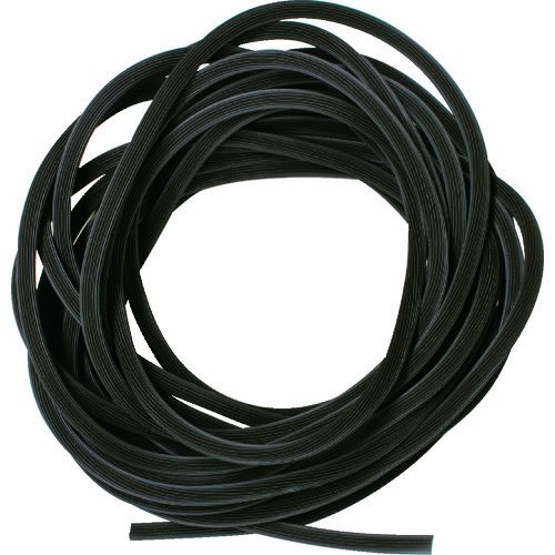 Dio　網押えゴム7m巻　太さ2．8mm　ブロンズ／ブラック　1巻 (210492)