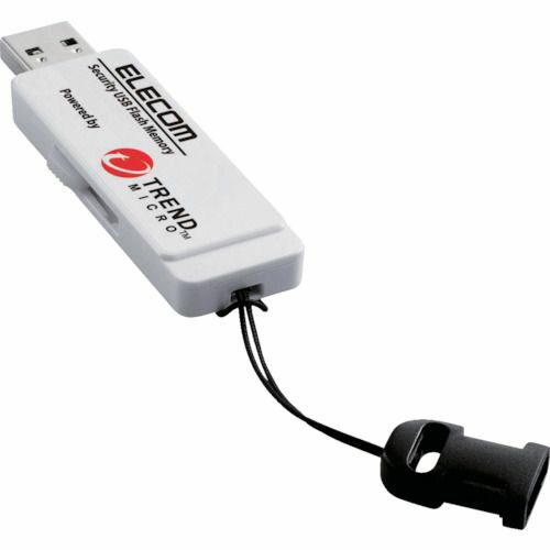 エレコム セキュリティ機能付USBメモリー 4GB 5年ライセンス 1個 (MF-PUVT304GA5)