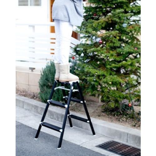 【期間限定!対象商品P2〜20倍】 ハセガワ　踏み台　強力型　60cm　ブラック　1台 (...