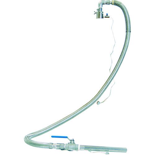 アクアシステム 吸入専用 アルミ製エア式ドラムポンプ セパレート型 1台 (APDQS32)