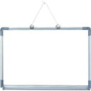 光 アルミ枠ホワイトボード300×450mm(トレイ付) 1枚 (AWB3055)