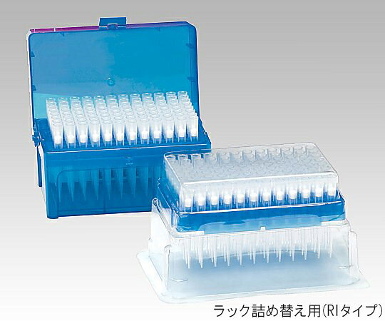 福祉用具のバリューケアの【期間限定!対象商品P2〜20倍】 フィルターチップ(ART) 1~200μL 58.8mm 96本/ラック×10ラック 2069-HR 1箱(96本×10ラック入)｜アングル3