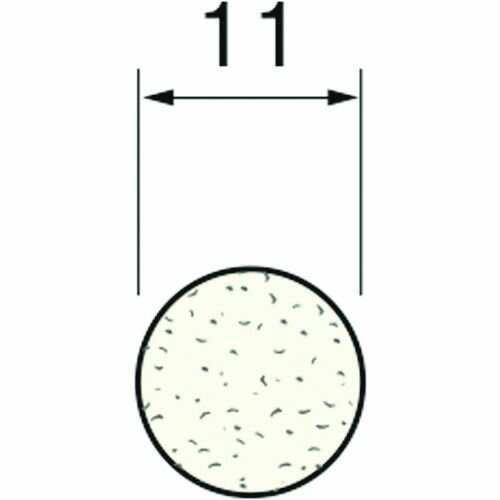 リューター フェルトディスク（裏面接着剤付） 1袋 (A4011)