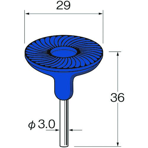 Rakuten - 【期間限定!対象商品P2〜20倍】 リューター　セラミックアングル砥石（金属研磨用）　1袋 (A1112)