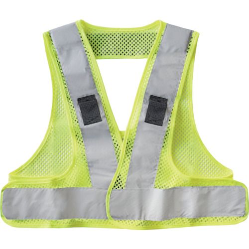 リンクサス　F−H−Vフルハーネスベスト蛍光イエロー×シルバー　1着 (FHVSYS)