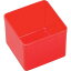 allit プラスチックボックス Allitパーツケース EuroPlus用 赤 54X54X45mm 1個