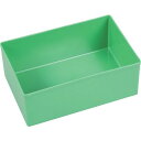 allit プラスチックボックス Allitパーツケース EuroPlus用 緑 108X162X63mm 1個 (456308)(4)