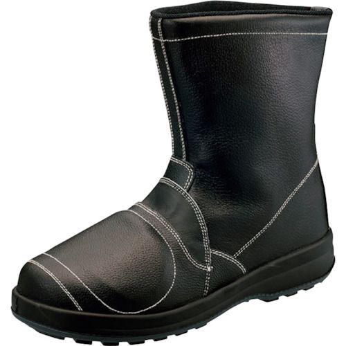 シモン　安全靴甲プロ付　長編上靴　WS44半長靴甲プロ内蔵　23．5cm　1足 (WS44KOUPRO235)