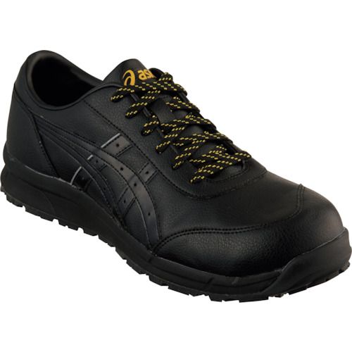 アシックス 静電気帯電防止靴 ウィンジョブCP30E ブラック×ブラック 27．5cm 1足