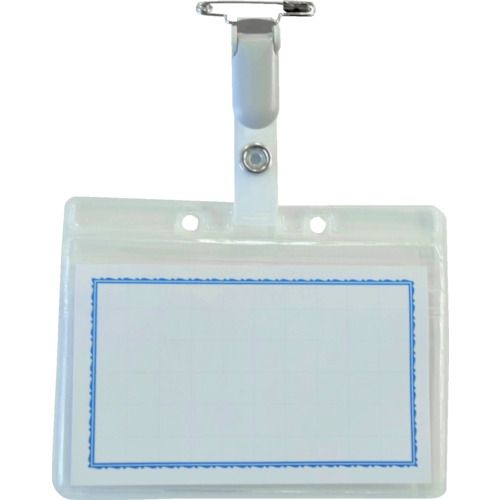 Case - 【期間限定!対象商品P2〜20倍】 TRUSCO　タッグ名札　ファスナー付き　名刺サイズ　90X55mm　1枚 (TTNF32)