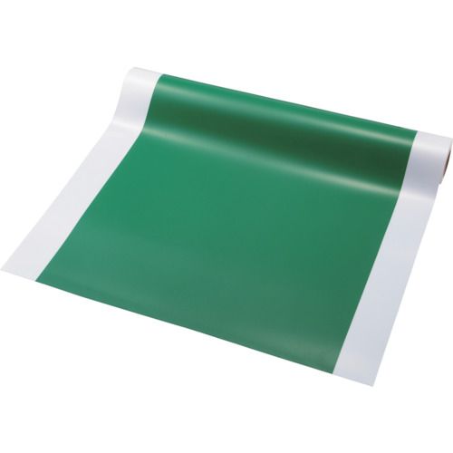 ビバ ビバフィルム（超耐久歩行帯）1000mm×5m 白緑 ノンスリップ 1巻 (TN188NSWGL5)