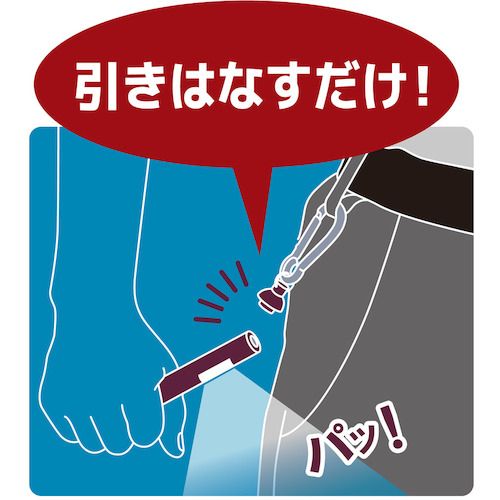 KONTEC　はなれてパッと！ライトW　レッド　1個 (SE27)