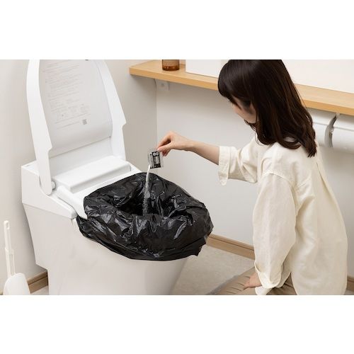【期間限定!対象商品P2〜20倍】 IRIS　539035　トイレ処理セット　50回分　1箱 (NBTS50) valuecare-10818744 福祉用具のバリューケア サンプル画像2