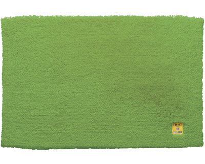 乾度良好Ag+業務用バスマット 60×90cm / グリーン 1枚