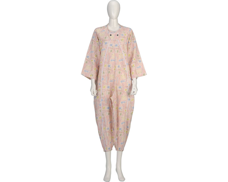 【送料無料】フドーねまき2型厚手 / 105065　パステルピンク　LLサイズ　1枚