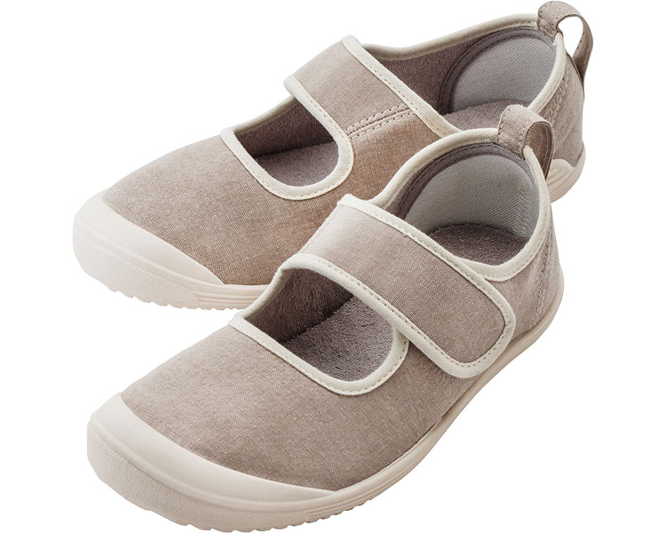 入院サポートシューズ 男女兼用 / 091464 24.0cm ベージュ 1足