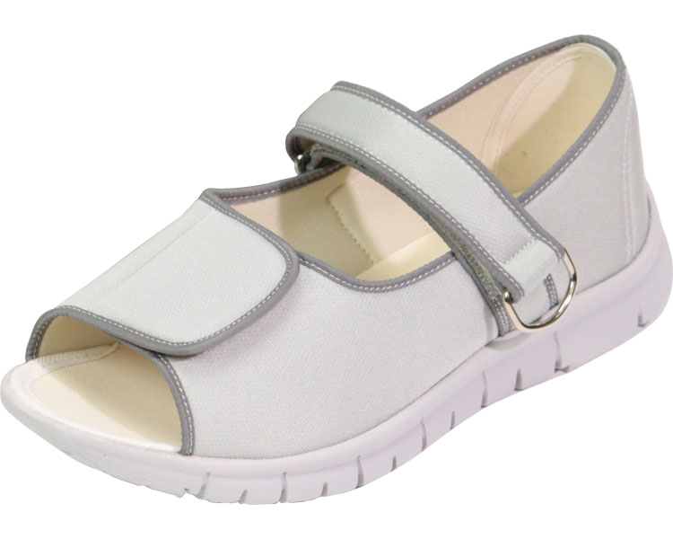 足元応援 αシリーズ WG503α 男女兼用 / LL グレー 1足(4.0)