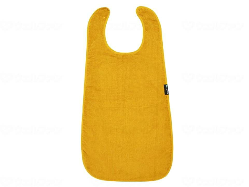 Mum2Mum食事エプロン マスタード ロング