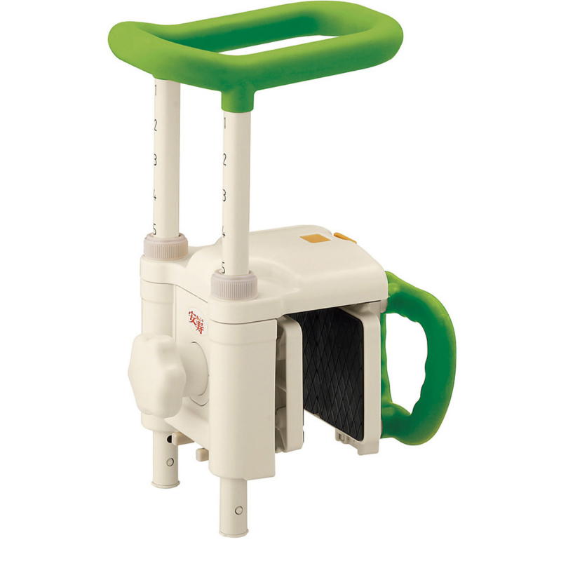 高さ調節付浴槽手すり UST-130N グリーン536-618