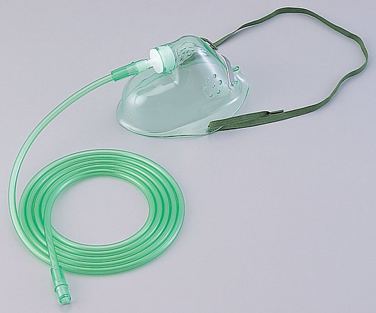 中濃度用酸素マスク 成人用チューブ付 No.4-1 1箱(1個×10袋入)