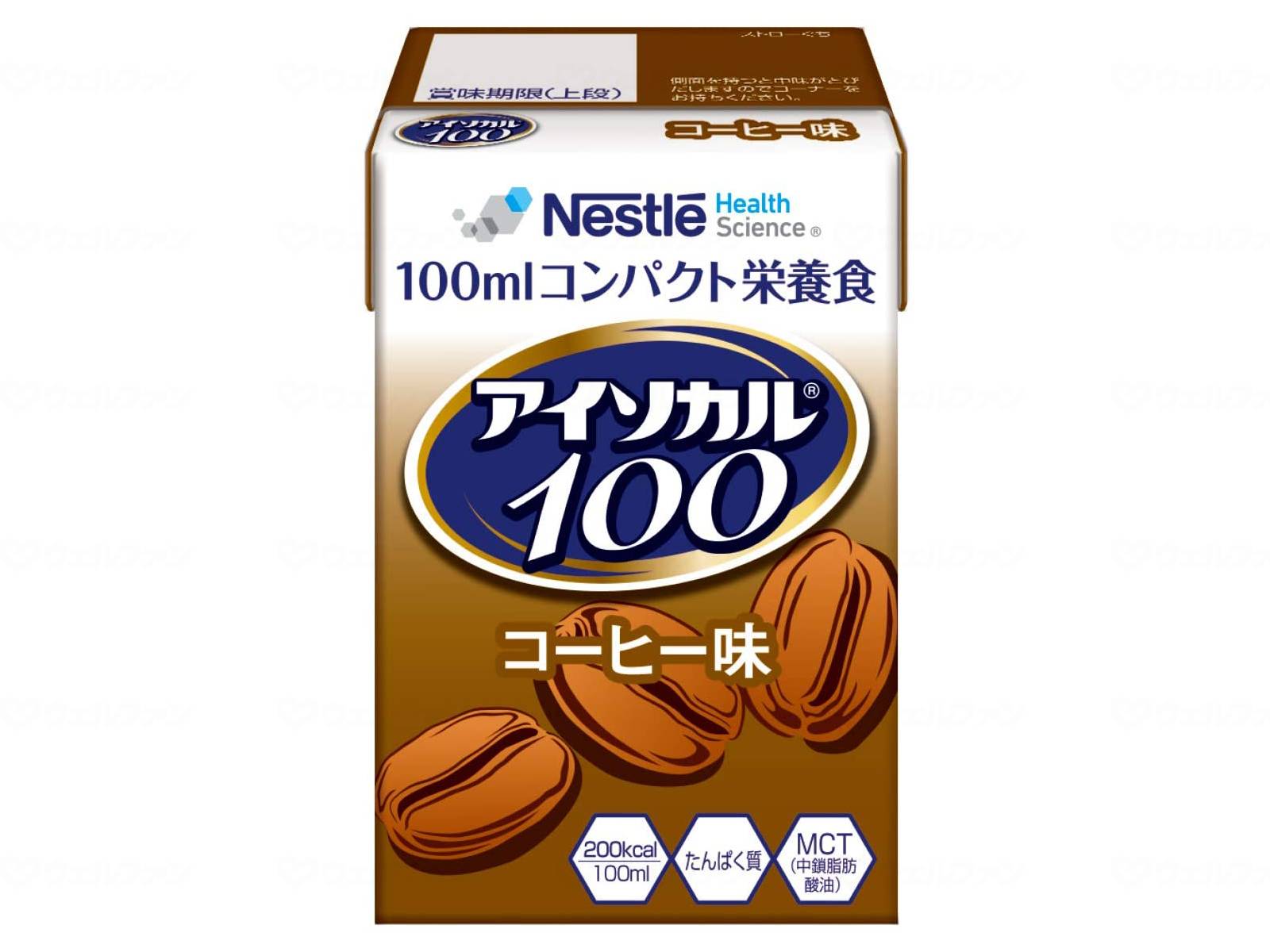 ネスレ日本アイソカル100 コーヒー味 100ml