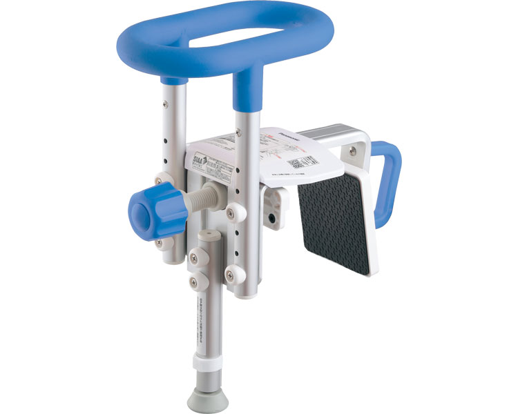 入浴グリップ［ユクリア］ユニットバス専用コンパクト 200脚付S / PN-L12314A ブルー 1台