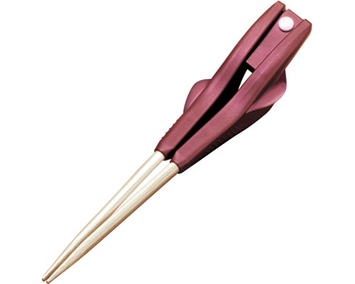 箸ぞうくん / S2-9 赤(19cm) 左手用 1膳