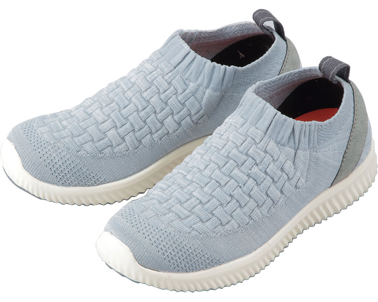 SaiSaiストレッチニットスニーカー WG140 男女兼用 / 4L グレー 1足