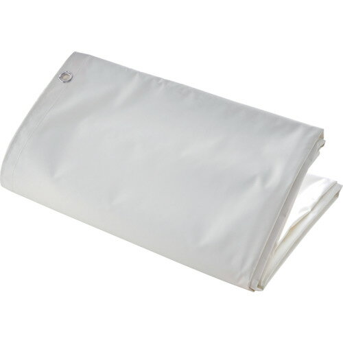 TRUSCO　白防炎シート3．6X5．4（目付350G）　1枚 (TBSP3654)(3.0)