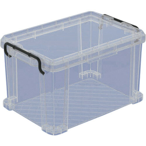 E-CON 透明フタ付きボックス 202138 エコンボックス＃25Hセット【22．1L、430×286×258】 1個 (20213801TMBK901)