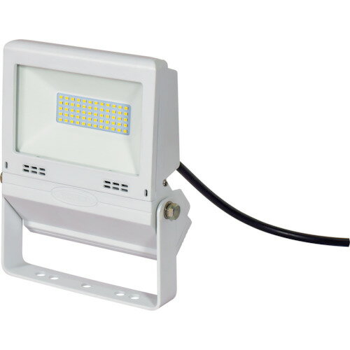 【期間限定!対象商品P2〜20倍】 NICHIDO　LED投光器　常設用フラットライト20W　白　1台 (LJSFH20DW50K)