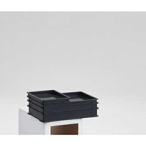 【期間限定!対象商品P2〜20倍】 TRUSCO　導電コンテナ　ECPZ−0008　1個 (PZ0008EBK)