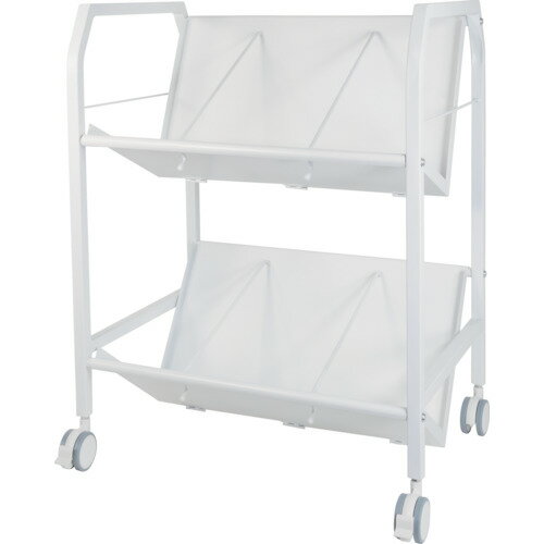 TRUSCO ファイルワゴン 2段 1台 (TFW550)