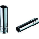 nepros 6.3sq.ディープソケット(六角) 対辺寸法1/2インチ 全長50mm 1個 (NB2L-1/2)