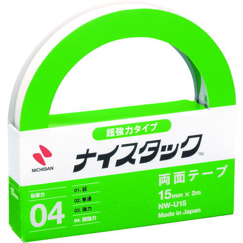 【全商品 ポイント10倍中】 ニチバン　両面テープ　ナイスタック超強力タイプ　NW−...