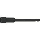 ナック マグネチックドライバーソケット12PT 6.35x対辺10mmx70L 1本 (3BDMP1007)