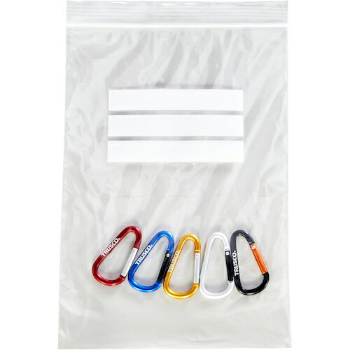 【全商品 ポイント10倍中】 TRUSCO　チャック付ポリ袋（白枠付）　0．08mm厚　120x...