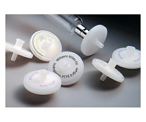 【期間限定!対象商品P2〜20倍】 Millex-FH 0.45μm phobic PTFE 25mm non-ster 50/Pk 50PK SLFH025NS 1箱(50個入)