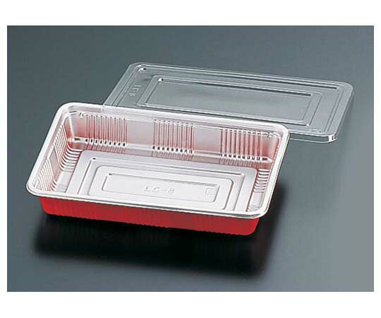 弁当容器 透明蓋付(100セット入) LC-7 1ケース(100セット入)