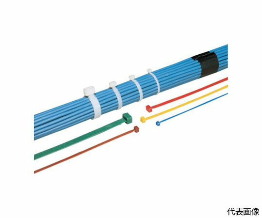【期間限定!対象商品P2〜20倍】 スタストラップ ナイロン結束バンド ナチュラル (1000本入) SST2S-M 1袋(1000本入)