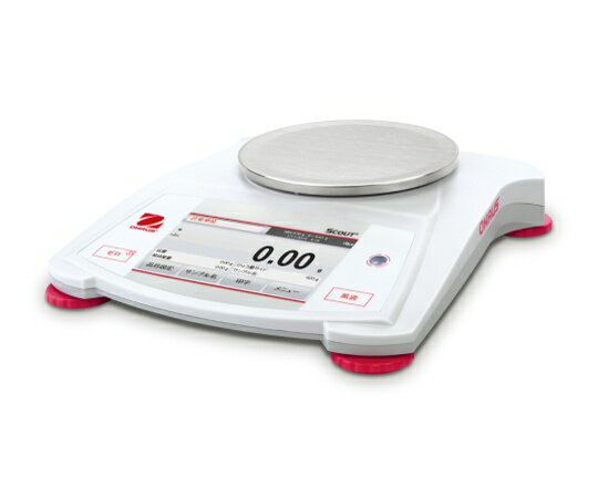 ポータブル天びん スカウトシリーズ(フルカラータッチスクリーン搭載モデル)420g/0.01g STX422JP 1個