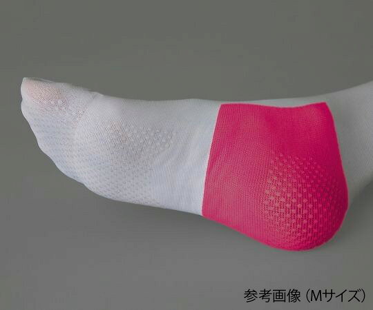 福祉用具のバリューケアの【期間限定!対象商品P2〜20倍】 弾性ストッキング(滑り止め付) ハイソックス M 1足｜アングル2