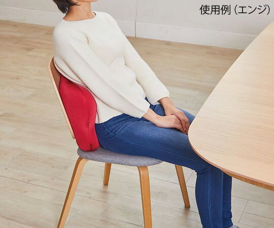 【期間限定!対象商品P2〜20倍】 腰用クッション キュッキュッスタンダード オレンジ 1個 3