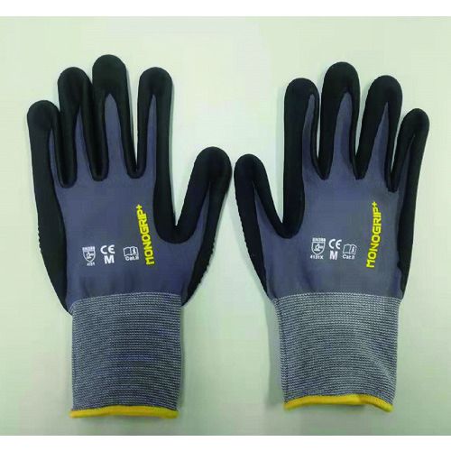 K−WORK　すべり止め背抜き手袋　モノグリッププラス　M　1双 (MG01M)(4.0)