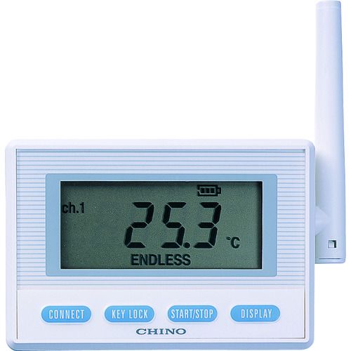 CHINO 監視機能付き無線ロガー 送信器 温度センササーミスタ内蔵モデル 1個 (MD8000N00)