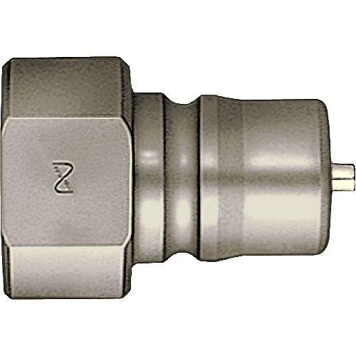 日東　450Bカプラプラグ　相手側取付サイズR3／8（83397）　1個 (450B3PSTEEL)