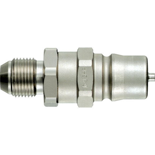 特長:●本体材質には振動・衝撃に強い特殊鋼を採用してます。●圧力損失も少なく油圧機器に対応します。 仕様:●耐圧力(MPa)：31.0●相手側取付サイズ：G3/4●使用流体：作動油 仕様2:●使用温度範囲：-20〜80℃●最高使用圧力：20...