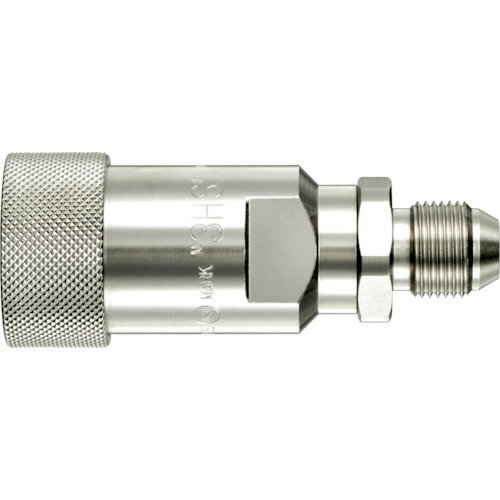 日東　HSPカプラ　おねじタイプ／平行ねじ・おすシート（07811）　1個 (6HSGPSTEELNBR)(4.0)