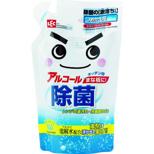 LEC　除菌の激落ちくんつめかえ用300ml　1本 (S660)